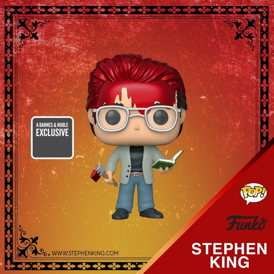 black and white stephen king funko pop