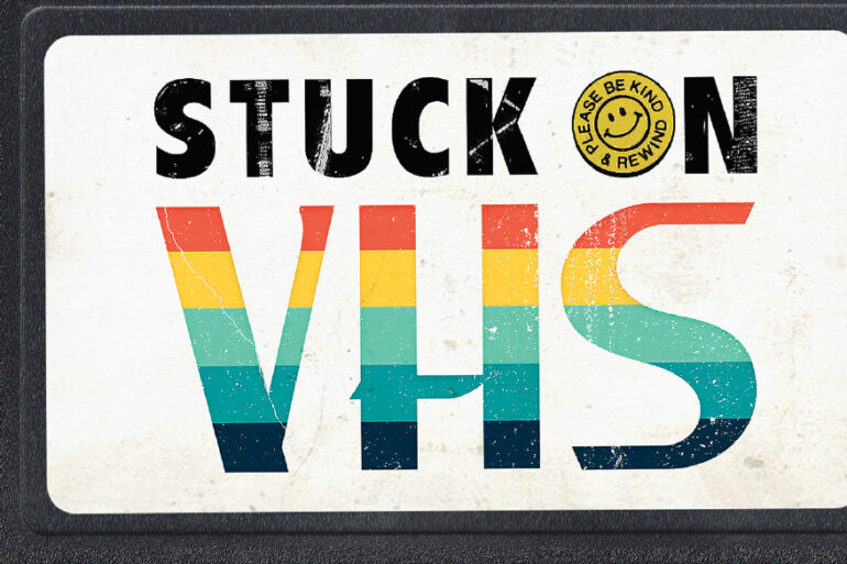 Stuck on VHS Book