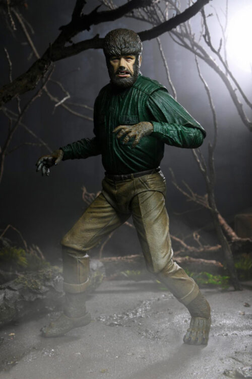 NECA Releases Firstlook Photos of Their New ‘Wolf Man’ Action Figure